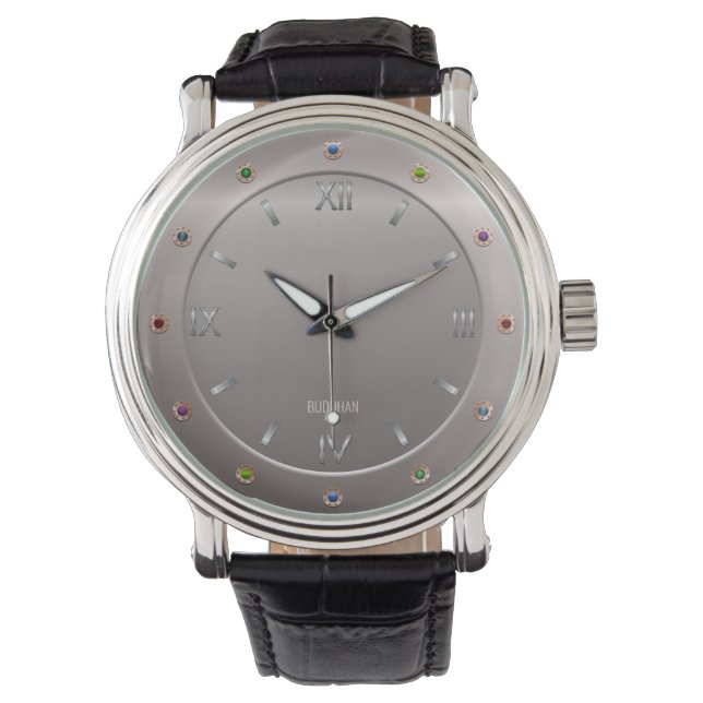 Reloj de gema elegante (Anverso)