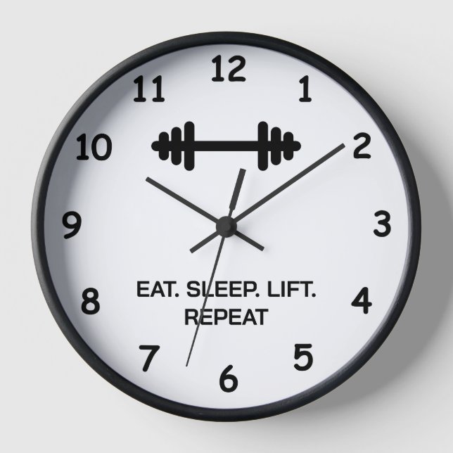 Reloj de gimnasio de repetición para la sala de fi (Anverso)