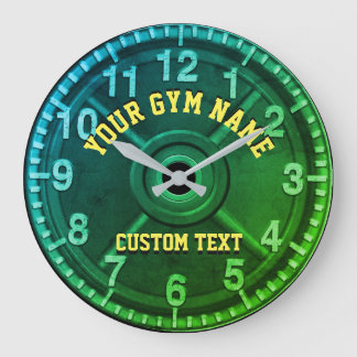 Reloj de gimnasio personalizado