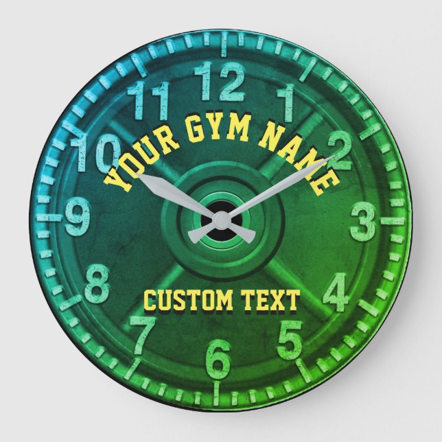 Reloj de gimnasio personalizado (Anverso)