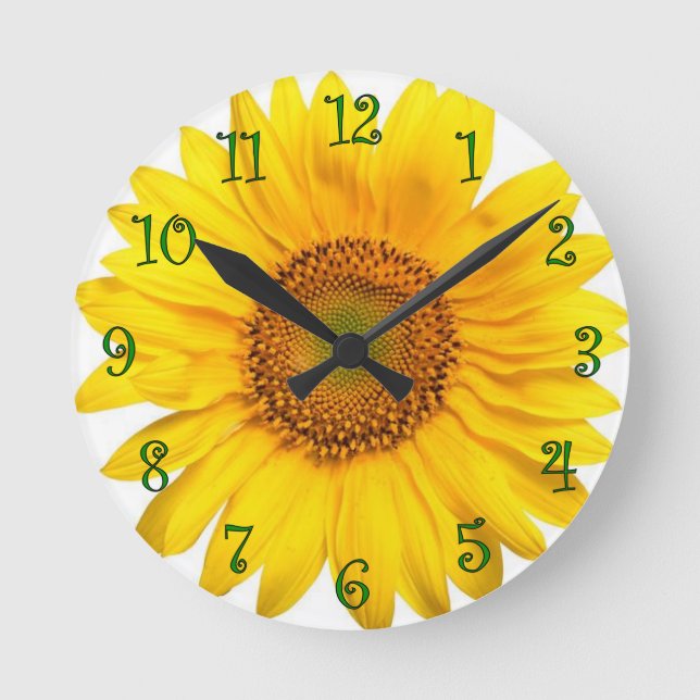 Reloj de girasol (Anverso)