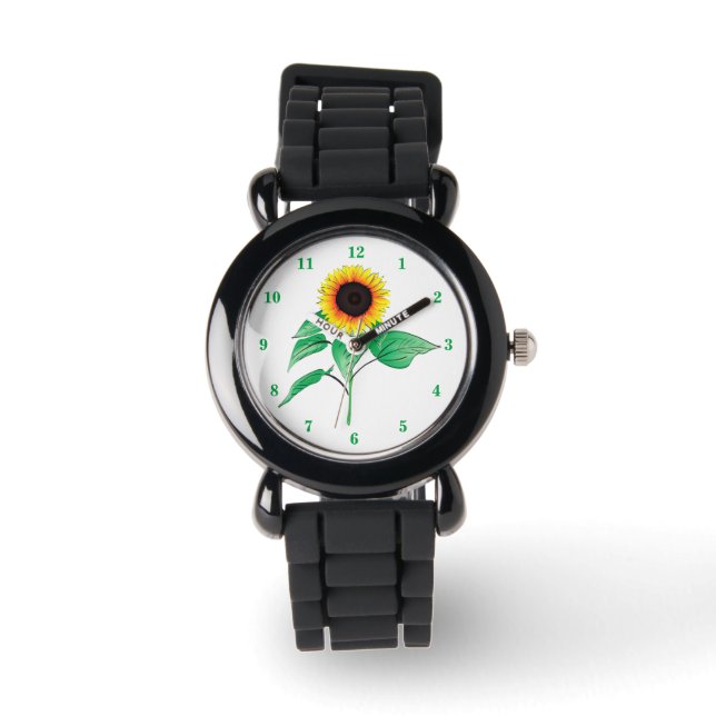 Reloj de girasol (Anverso)