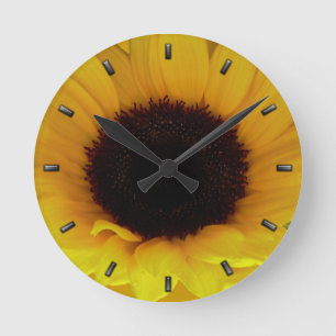 Reloj de girasol Amarillo Flores Relojes de pared