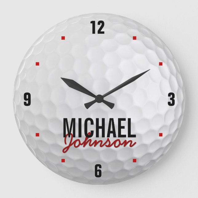 Reloj de golf personalizado (Anverso)
