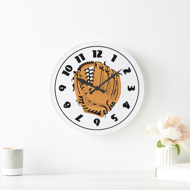 Reloj de guantes de béisbol (Subido por el creador)