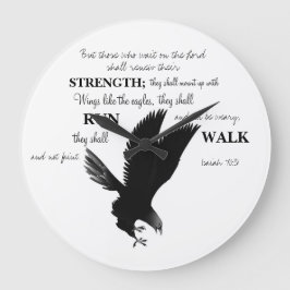 Reloj de guiones de águila