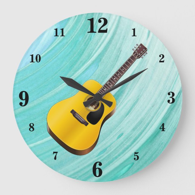 Reloj de guitarra (Anverso)