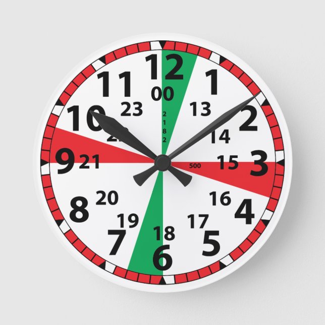 Reloj de habitación de Comms (Anverso)