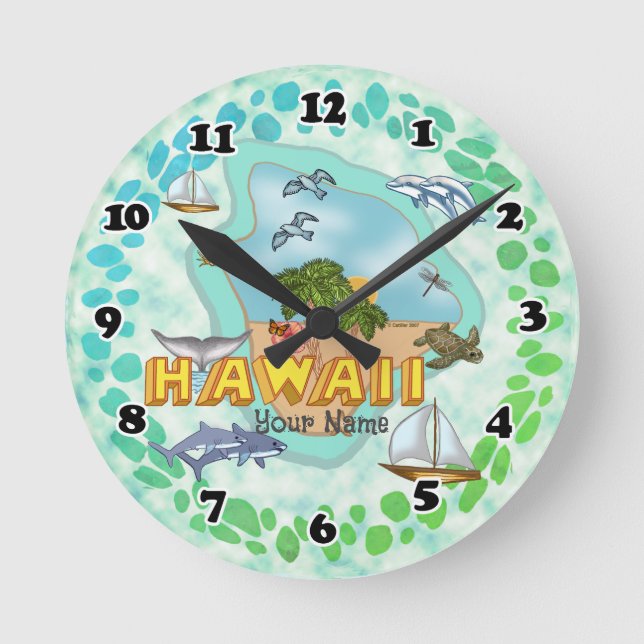 Reloj de Hawái (Anverso)