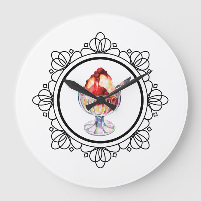 Reloj de helados de vintage (Anverso)