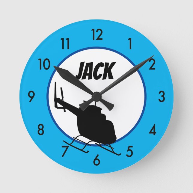 Reloj de helicópteros personalizado Personalizado (Anverso)