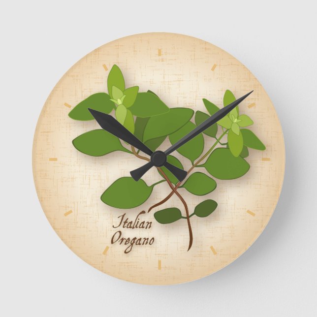 Reloj de hierba de Oregano italiano (Anverso)