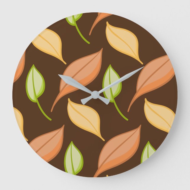 Reloj de hojas de otoño (Anverso)