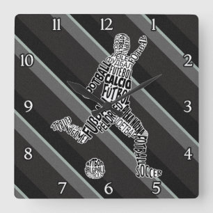 Reloj de idiomas de fútbol de fútbol