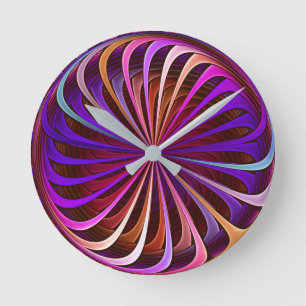 Reloj de ilusión óptica: multicolor