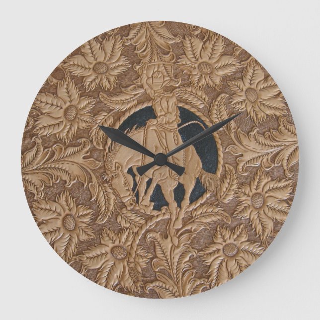 reloj de imagen de cuero con herramientas del pers (Anverso)