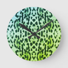 Reloj de impresión de animales con estilo