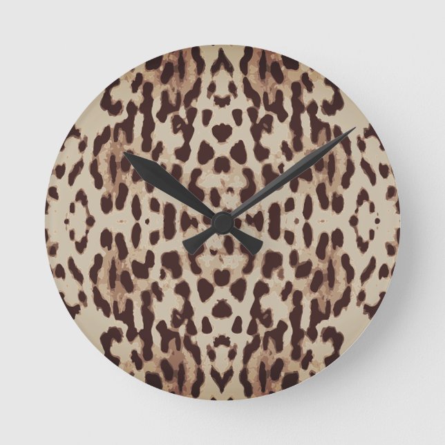 Reloj de impresión de animales con estilo (Anverso)