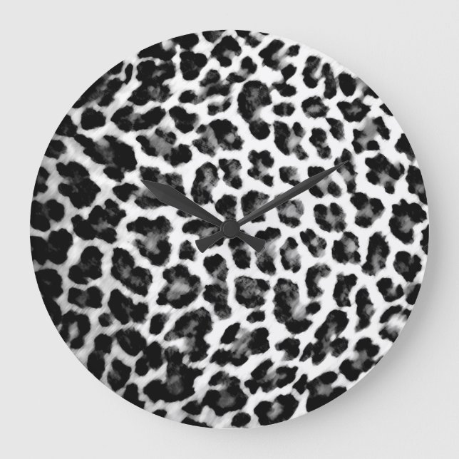 Reloj de impresión de leopardo (Anverso)