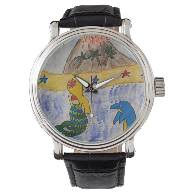 Reloj de isla de la sirena (Anverso)
