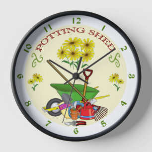 Reloj de jardinera de protección, herramientas de