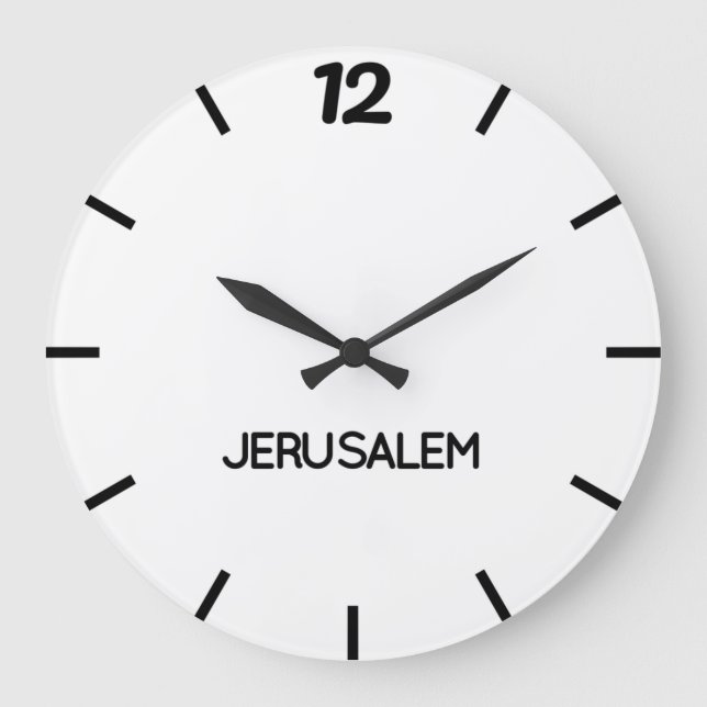 Reloj de Jerusalén (Anverso)