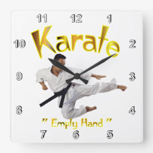 Reloj de Karate Wall
