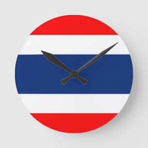 reloj de la bandera de tailandia