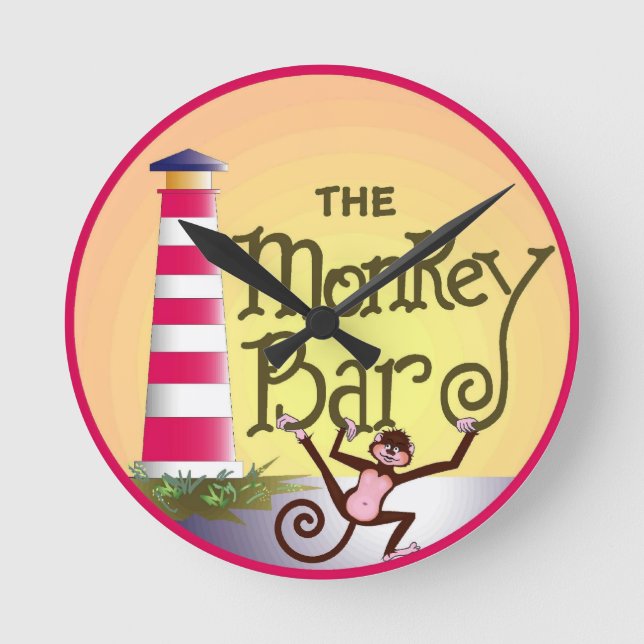 Reloj de la barra de mono (Anverso)