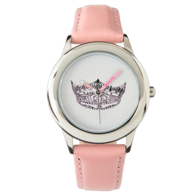 Reloj de la corona del concurso infantil (Anverso)