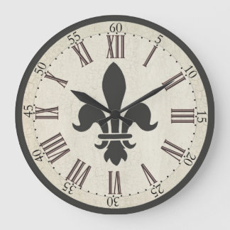 Reloj de la flor de lis
