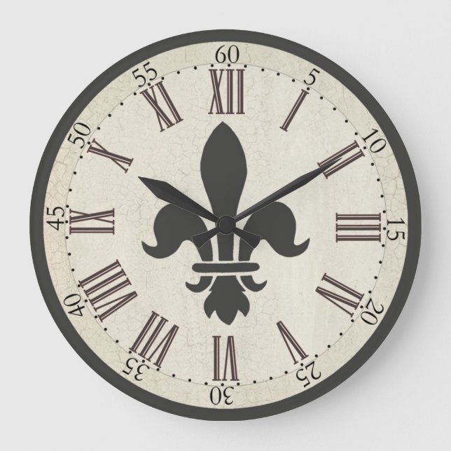 Reloj de la flor de lis (Anverso)