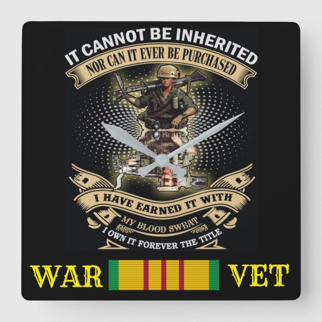 RELOJ DE LA GUERRA DE VIETNAM (Anverso)