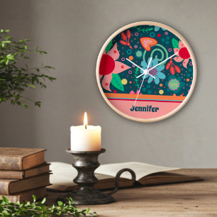 Reloj de la inespiritualidad personalizada con col