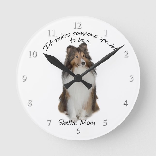 Reloj de la mamá de Sheltie (Anverso)