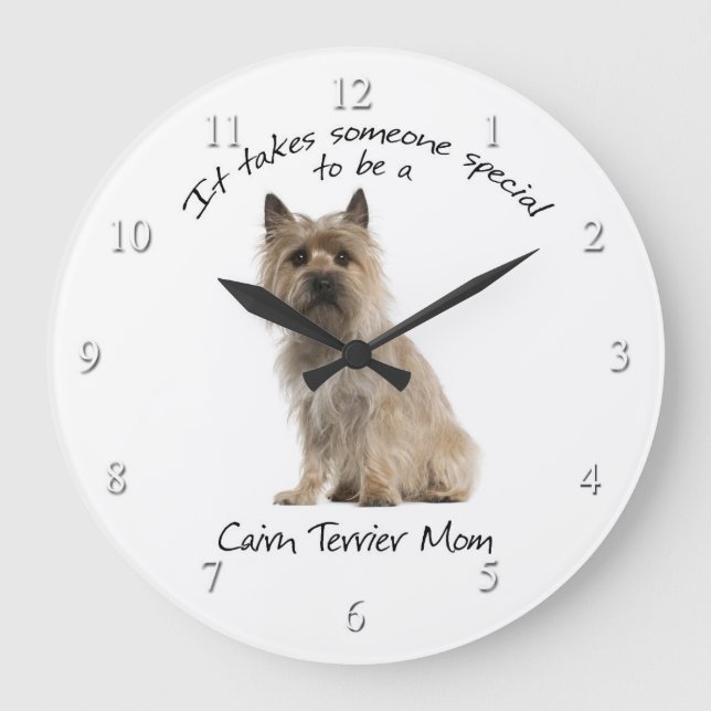 Reloj de la mamá de Terrier de mojón (Anverso)
