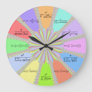 Reloj de la matemáticas del fractal de Newton