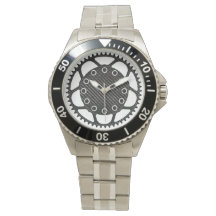 Reloj de la muñeca de encadenamiento