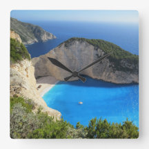 Reloj de la pared de la naturaleza