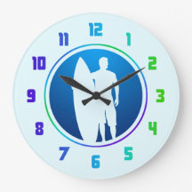 Reloj de la persona que practica surf