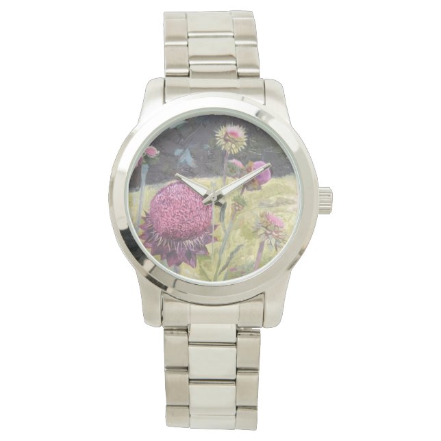 Reloj de Lady's Flowers Purple Wild (Anverso)