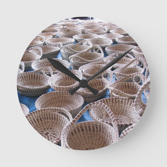 Reloj de las cestas del SC Sweetgrass de (Anverso)