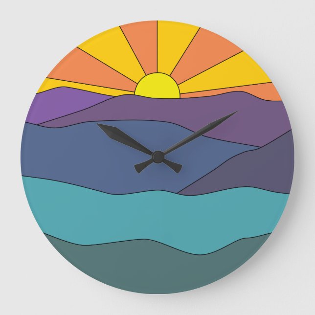 Reloj de las montañas Blue Ridge (Anverso)