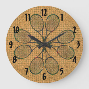 Reloj de las RACQUETAS de TENIS