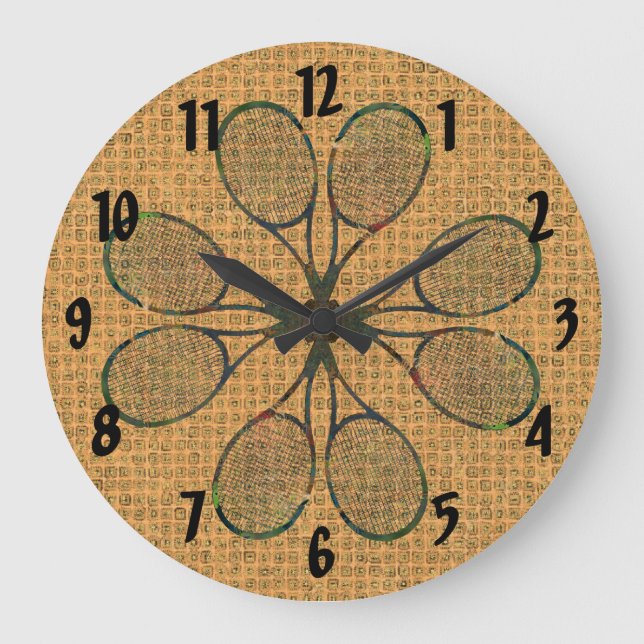 Reloj de las RACQUETAS de TENIS (Anverso)