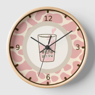 Reloj de Leche de Fresa