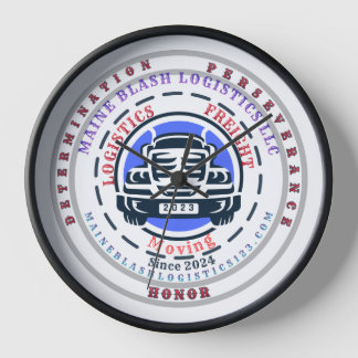 RELOJ DE LOGÍSTICA DE BLASH MAINE