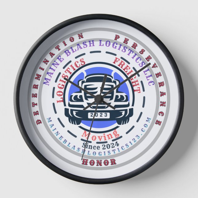 RELOJ DE LOGÍSTICA DE BLASH MAINE (Anverso)