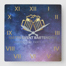 Reloj de logotipo
