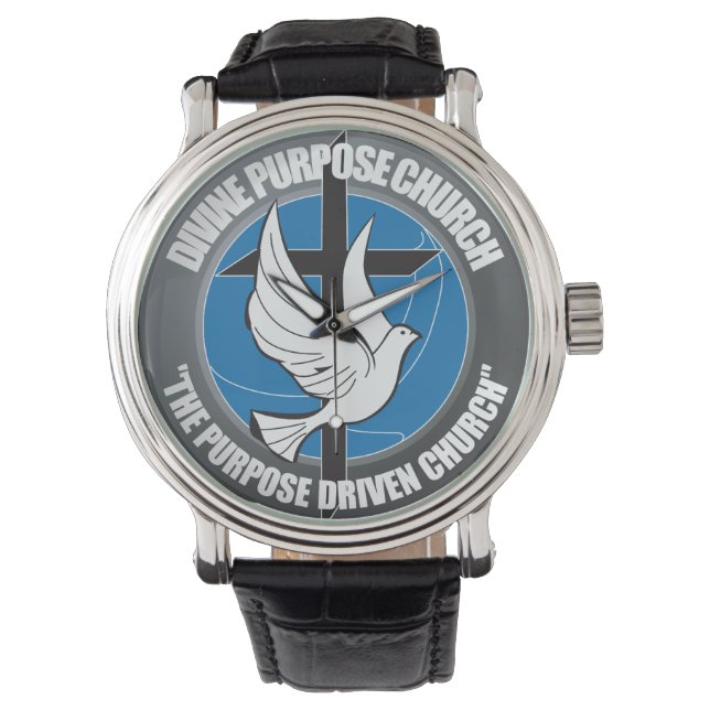 Reloj De Logotipos Dp Para Hombres (Anverso)